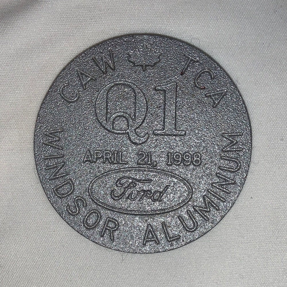 Ford Windsor Alumni Gray Commemorative Badge